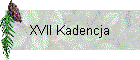 XVII Kadencja